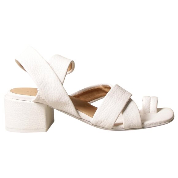 Marsèll Cubello Sandals White Size EU 37.5 / US 7.5 RARE - Picture 1 of 9